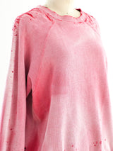 1950's Distressed Red Sweatshirt T-shirt arcadeshops.com