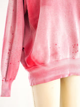 1950's Distressed Red Sweatshirt T-shirt arcadeshops.com