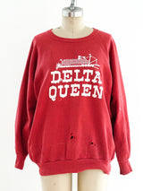 Delta Queen Steamboat Sweatshirt T-shirt arcadeshops.com