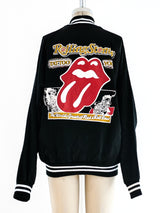 Rolling Stones Satin Tour Jacket Jacket arcadeshops.com