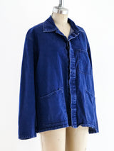 Indigo French Workwear Jacket Jacket arcadeshops.com