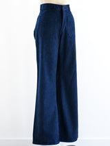 1970's Flared Patch Pocket Denim Bottom arcadeshops.com