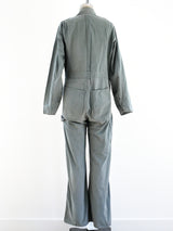 Sage Green Coveralls Suit arcadeshops.com