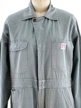 Sage Green Coveralls Suit arcadeshops.com