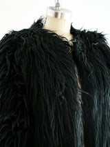 1960's Henri Bendel Faux Fur Jacket Jacket arcadeshops.com