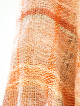 Hand Woven Peach Shrug Jacket arcadeshops.com