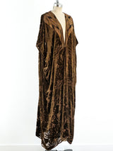 Thea Porter Devore Velvet Caftan Dress arcadeshops.com