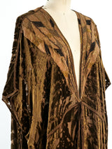 Thea Porter Devore Velvet Caftan Dress arcadeshops.com