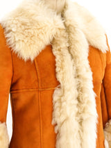 Shearling Trimmed Suede Jacket Jacket arcadeshops.com