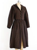 Yves Saint Laurent Quilted Coat Jacket arcadeshops.com