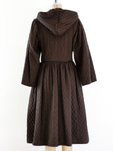 Yves Saint Laurent Quilted Coat Jacket arcadeshops.com