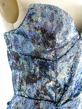 Vivienne Westwood Iridescent Sequin Bustier Top arcadeshops.com