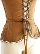 1977 Yves Saint Laurent Bustier Top arcadeshops.com