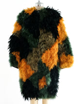 Multicolor Marabou Feather Jacket Jacket arcadeshops.com