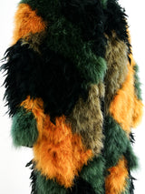 Multicolor Marabou Feather Jacket Jacket arcadeshops.com