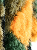Multicolor Marabou Feather Jacket Jacket arcadeshops.com