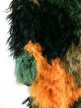 Multicolor Marabou Feather Jacket Jacket arcadeshops.com