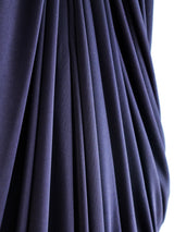 Yuki Eggplant Jersey Gown Dress arcadeshops.com