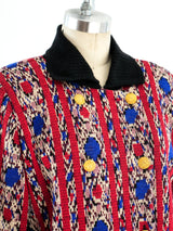 Yves Saint Laurent Ikat Knit Jacket Jacket arcadeshops.com