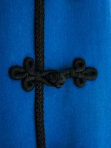 Yves Saint Laurent Blue Wool Jacket Jacket arcadeshops.com