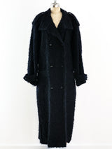 Escada Navy Boucle Coat Jacket arcadeshops.com