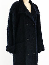 Escada Navy Boucle Coat Jacket arcadeshops.com