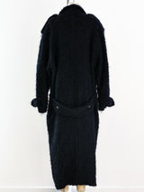 Escada Navy Boucle Coat Jacket arcadeshops.com