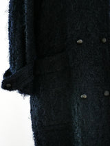 Escada Navy Boucle Coat Jacket arcadeshops.com