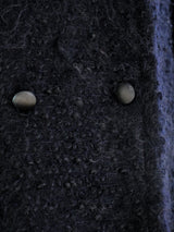 Escada Navy Boucle Coat Jacket arcadeshops.com