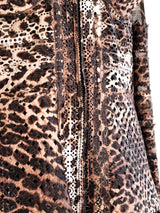Gianfranco Ferre Leopard Bustier Top Top arcadeshops.com