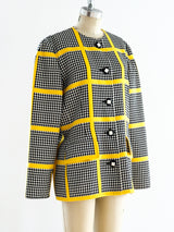 Bill Blass Houndstooth Jacket Jacket arcadeshops.com