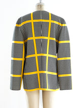 Bill Blass Houndstooth Jacket Jacket arcadeshops.com