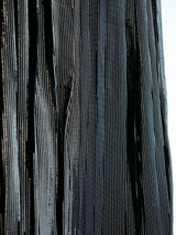 Oscar de la Renta Pleated Metallic Top Top arcadeshops.com