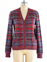 Missoni Rainbow Plaid Cardigan Jacket arcadeshops.com