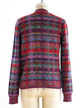 Missoni Rainbow Plaid Cardigan Jacket arcadeshops.com