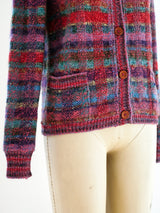 Missoni Rainbow Plaid Cardigan Jacket arcadeshops.com