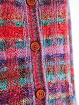 Missoni Rainbow Plaid Cardigan Jacket arcadeshops.com