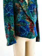 Kenzo Floral Tweed Jacket Jacket arcadeshops.com