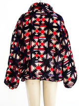 Isabel Marant Quilt Printed Velvet Coat Jacket arcadeshops.com