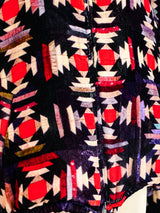 Isabel Marant Quilt Printed Velvet Coat Jacket arcadeshops.com