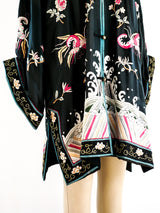 Hand Embroidered Chinese Silk Robe Jacket arcadeshops.com