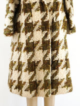 Lilli Ann Herringbone Tweed Coat Jacket arcadeshops.com