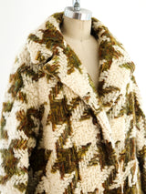 Lilli Ann Herringbone Tweed Coat Jacket arcadeshops.com