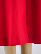 Nautical Inspired Red Cape Jacket arcadeshops.com