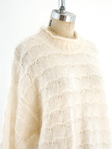 Ivory Mohair Knit Dress Dress arcadeshops.com