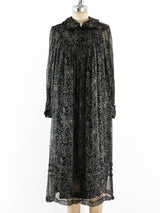Ted Lapidus Floral Silk Chiffon Dress Dress arcadeshops.com