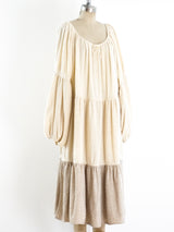 Laura Biagiotti Cashmere Tiered Dress Dress arcadeshops.com