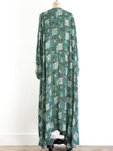 Abstract Printed Duster Jacket arcadeshops.com