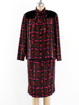 Oscar de la Renta Floral Skirt Set Suit arcadeshops.com