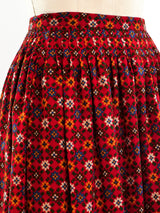 Yves Saint Laurent Floral Print Skirt Skirt arcadeshops.com